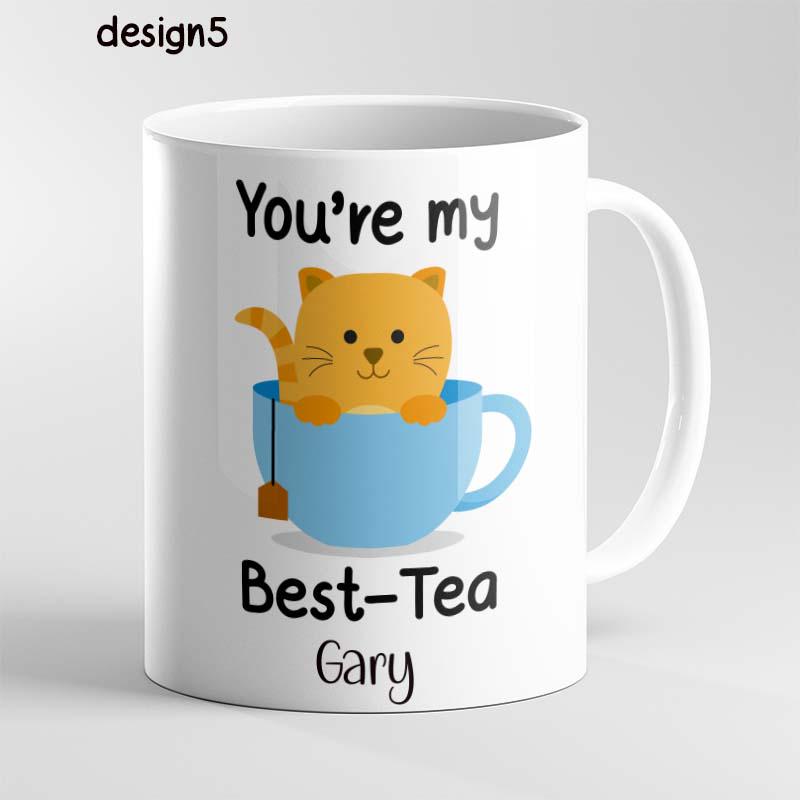 Personalised Humour funny quotes, You're my Best Tea Funny Gift, Personalised Mug humour mum, sister best friend - Image 5