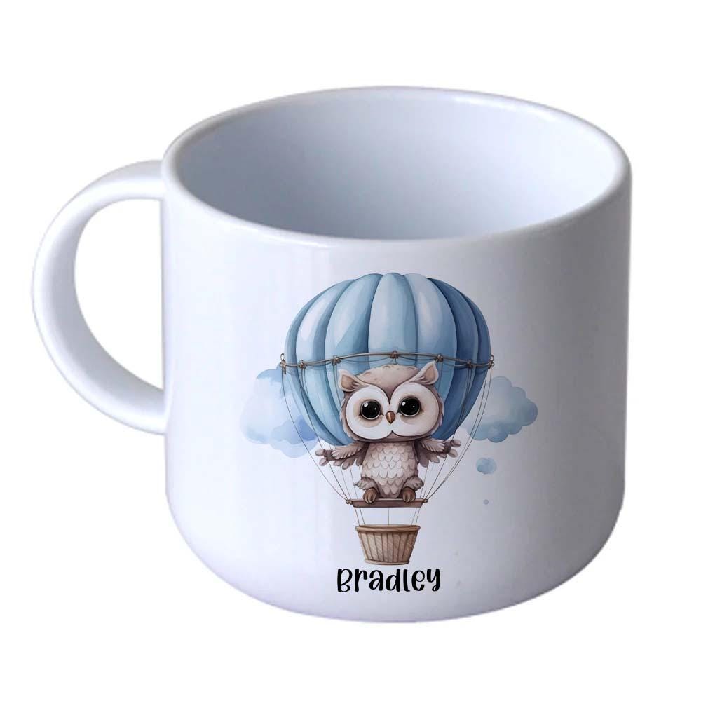 Personalised Unbreakable Kids Mug – 6oz Polymer Cup – Animal Theme for Boys & Girls - Image 4