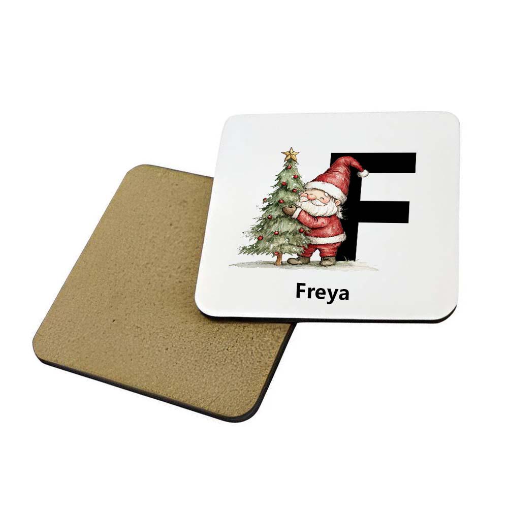 Personalised Christmas Plate – Kids Initial Plate – Unbreakable Polymer Christmas Dinner Plate – Custom Holiday Tableware Gift - Image 4