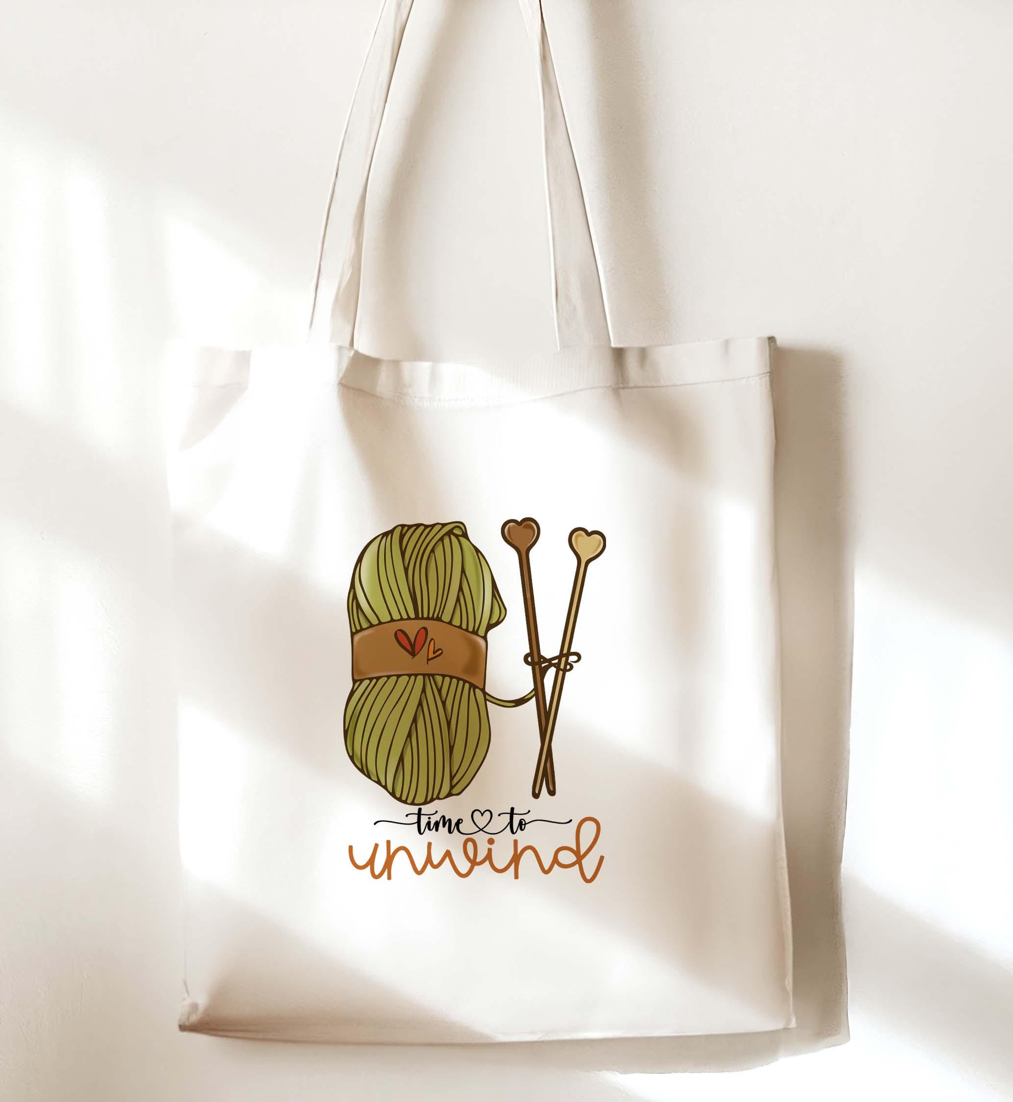 Personalised Crochet Tote Bag – Custom Name Yarn Craft Design Shoulder Bag with Floral and Love Motif - Image 10