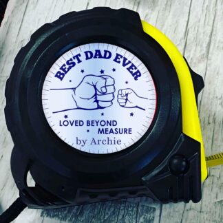 Personalised Tape Measure: Dad, Grandad, Husband Gift - 5M