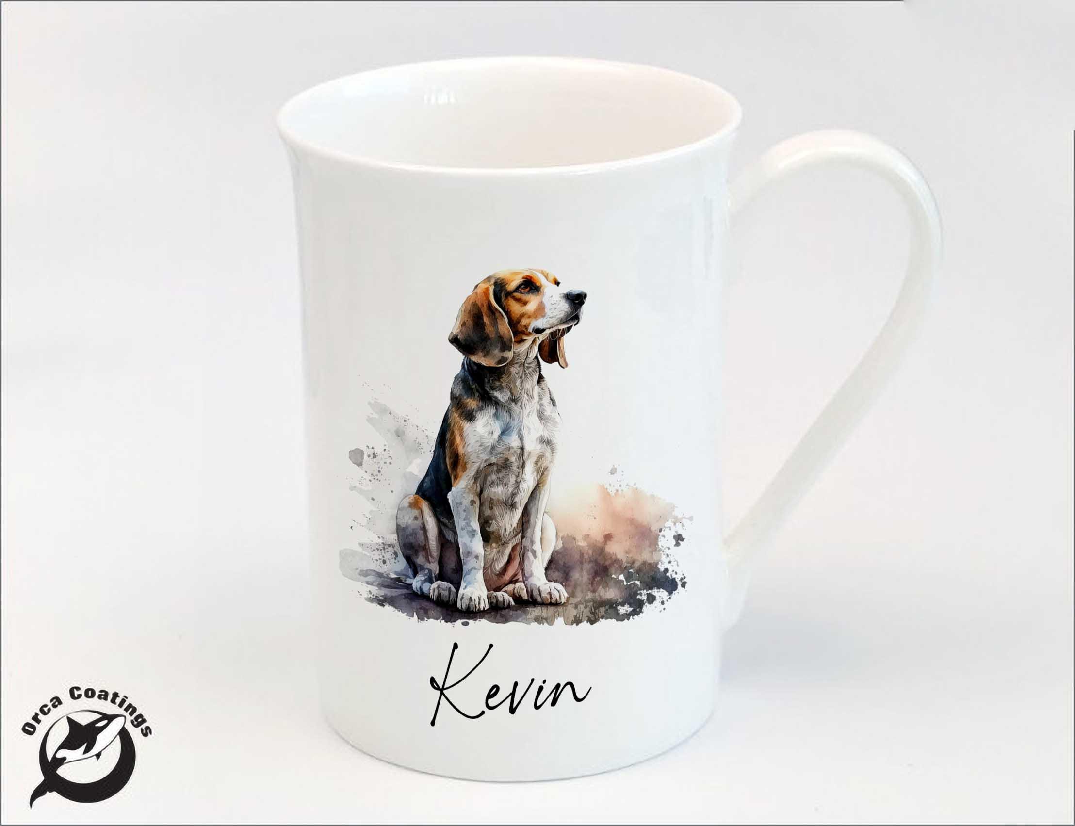 Personalised China Mug - beagle or ceramic mug for him or her dogs - Image 3