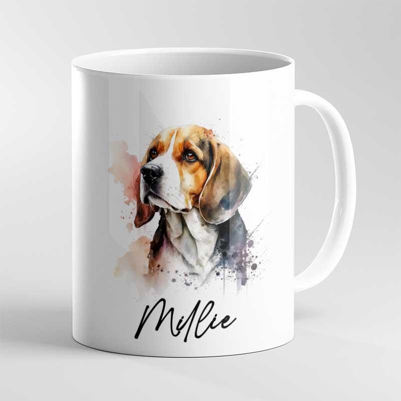 Personalised China Mug - beagle or ceramic mug for him or her dogs - Image 4