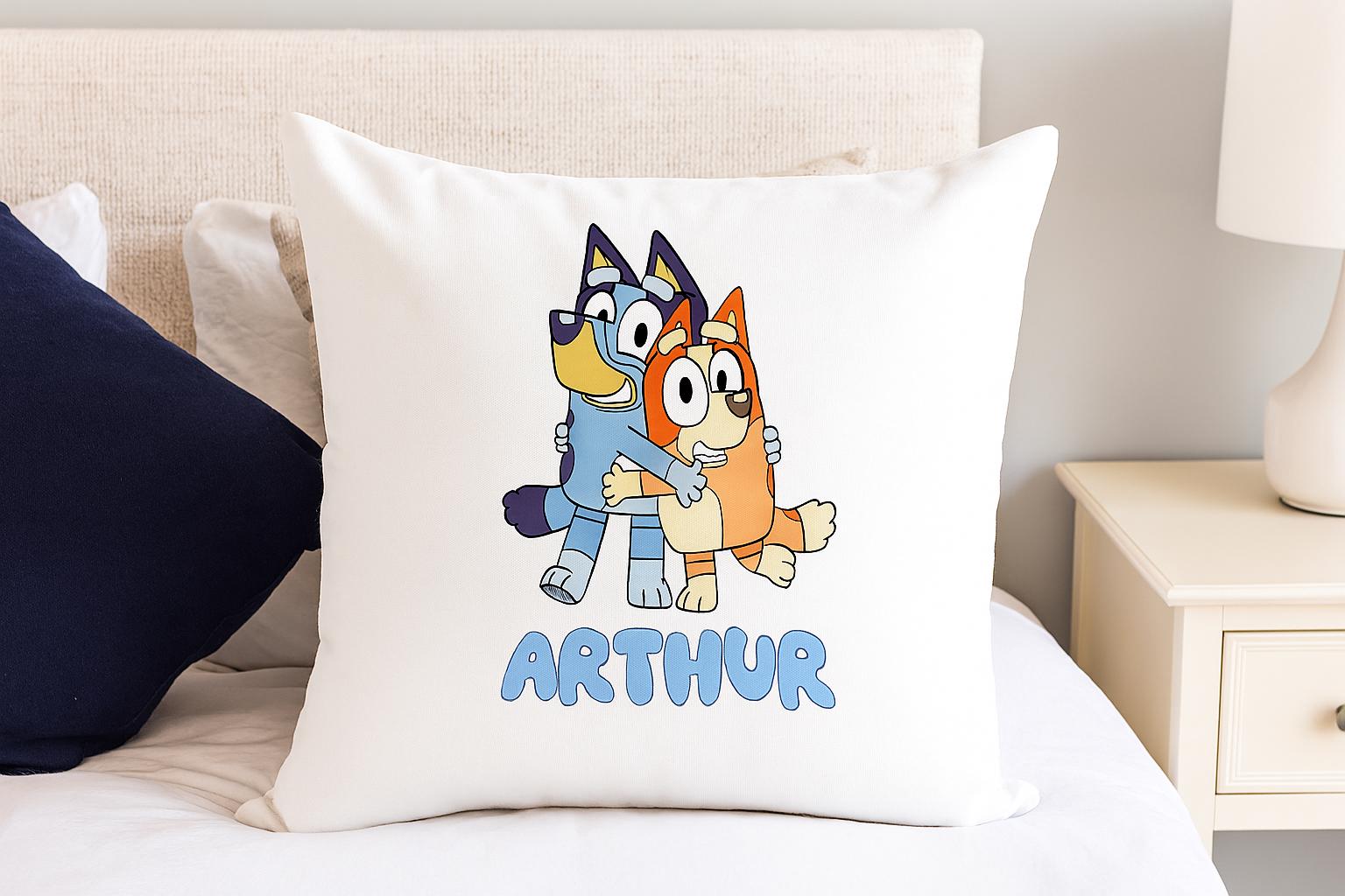 bluey cushion