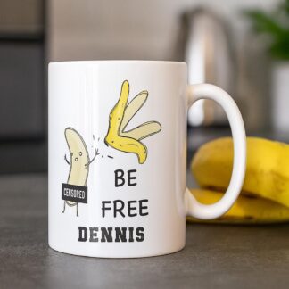 Personalised Boonana Coffee Mug – Funny Banana Pun Cup, Cute Gift for Friends, Colleagues & Banana Lovers UK