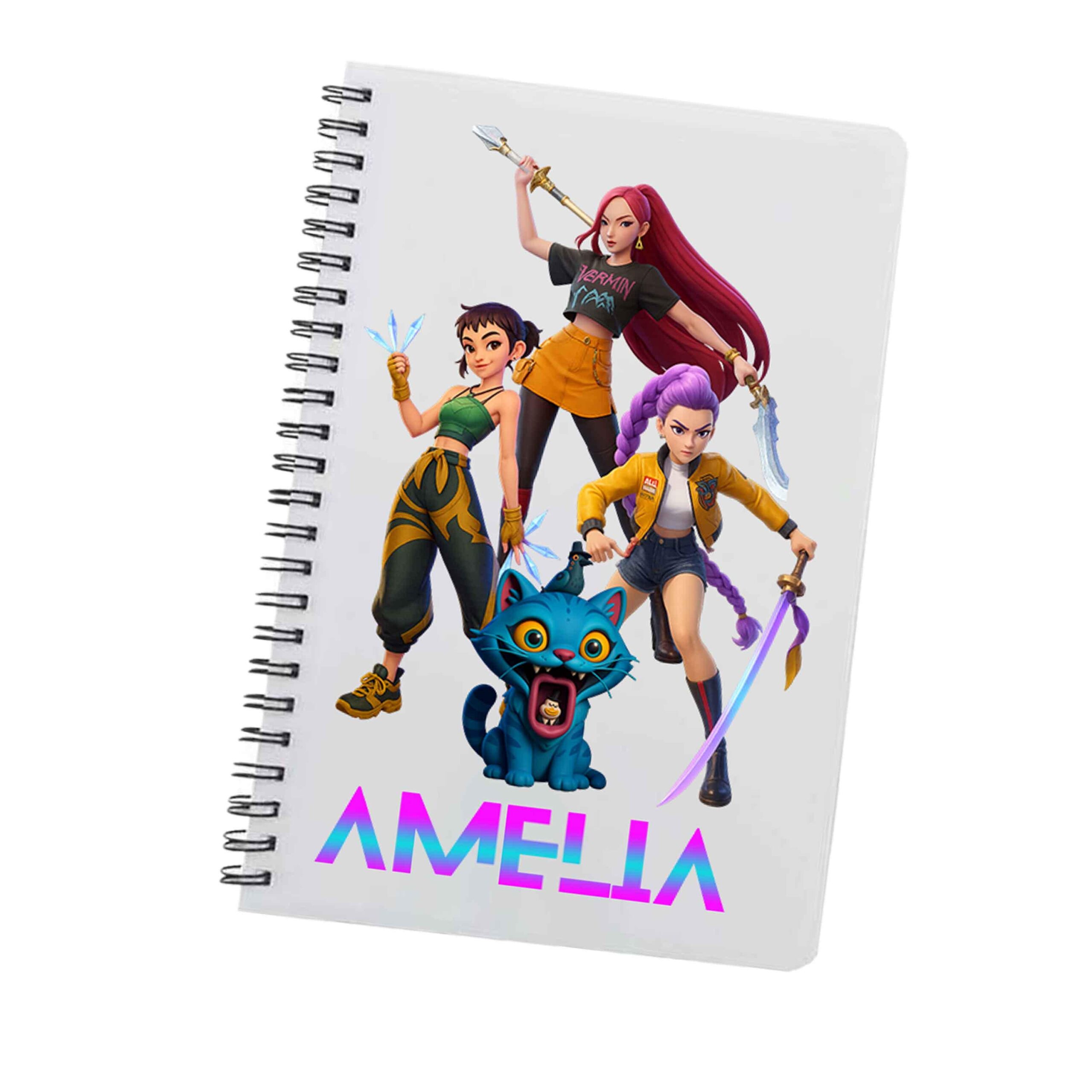 Personalised K-Pop Pencil Case Tin | notebook - Image 8