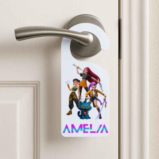 Personalised Kpop Door Hanger - Double Sided MDF Hardboard - Custom K-Pop Room Sign Gift
