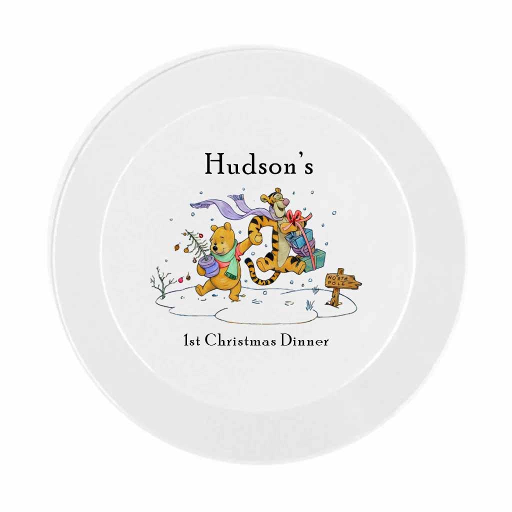 Cute First Christmas Dinner Set | Bear Kids Unbreakable Gift - Image 5