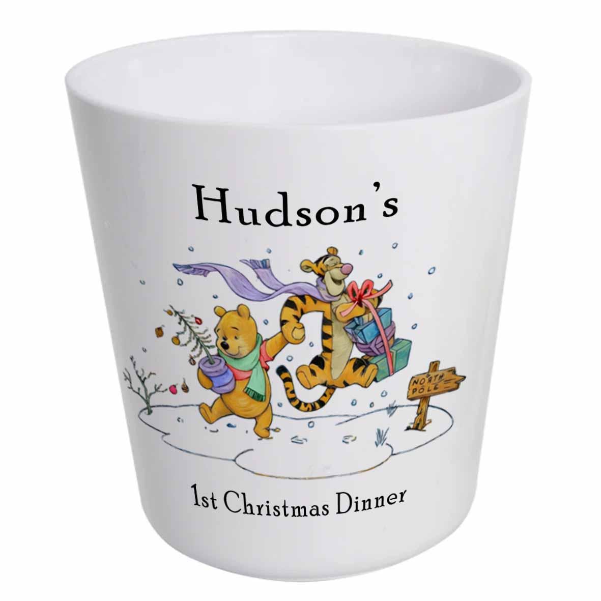 Cute First Christmas Dinner Set | Bear Kids Unbreakable Gift - Image 3