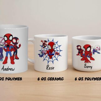 Personalised Superhero Mug for Kids
