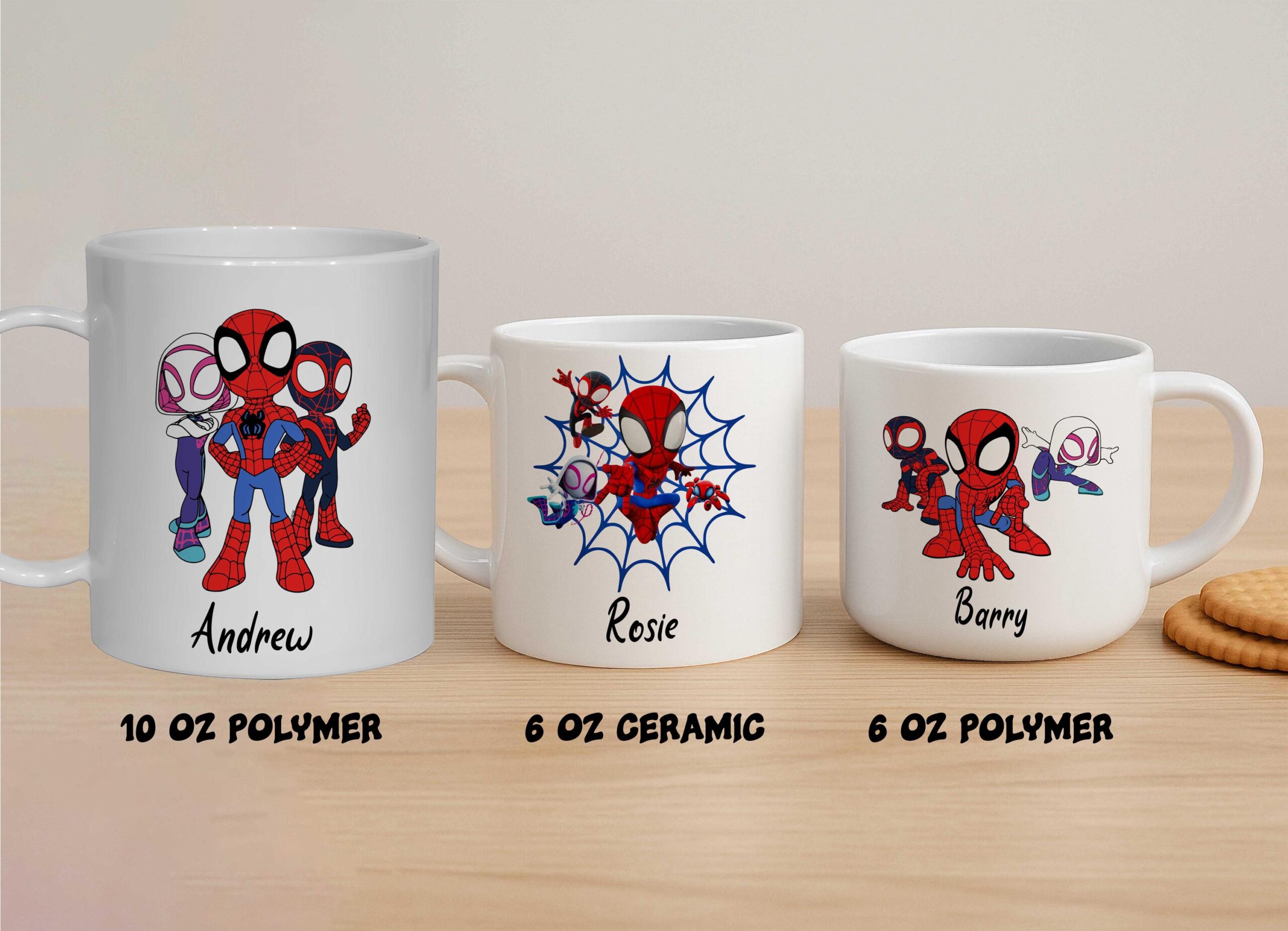 Personalised Superhero Mug for Kids