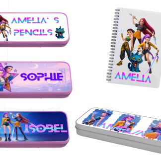 Personalised K-Pop Pencil Case Tin | notebook