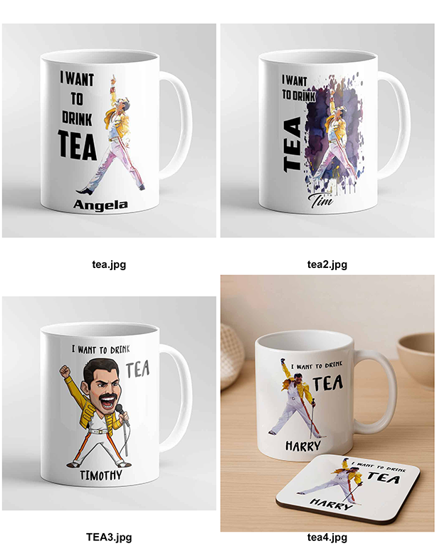 Personalised Freddie Mercury Tea Mug – Funny Queen Inspired Gift for Tea Lovers - Image 7