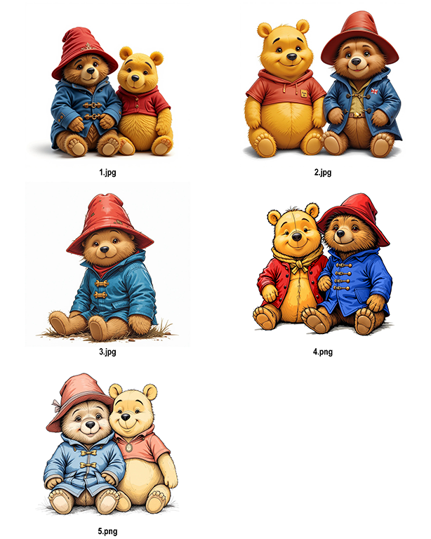 Personalised Kids Bear Dinner Set - Image 10