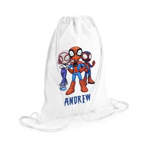 Custom Superhero Friends Bag