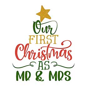 First Christmas As Mr & Mrs