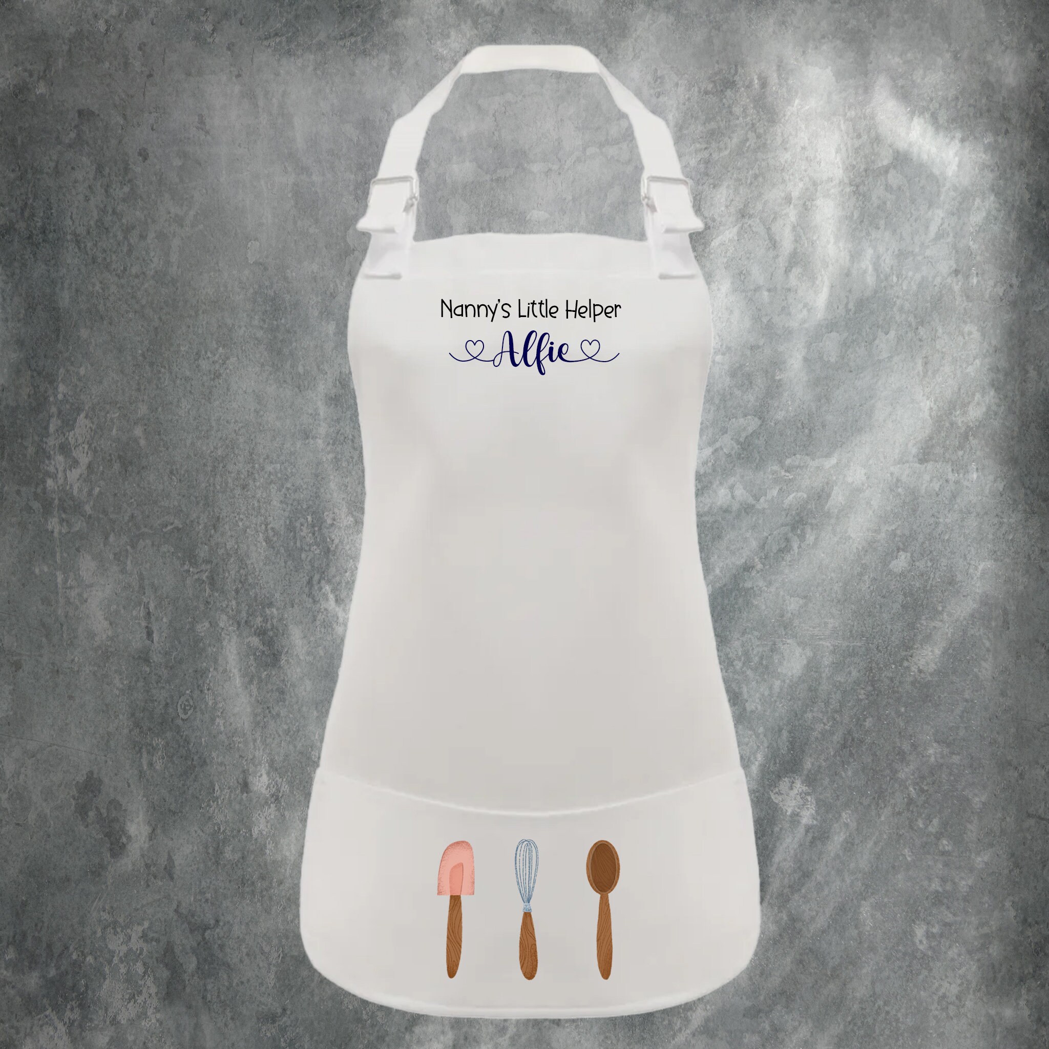 Personalised Child’s Apron Age 3–6 Years | Kids Cooking, Baking, Painting, Messy Play | Toddler Boys & Girls - Image 6