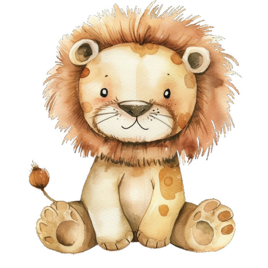 Personalised Name Deluxe Baby Animals Wall Art Print – Nursery Wall Decor for Baby or Child’s Bedroom - Image 8