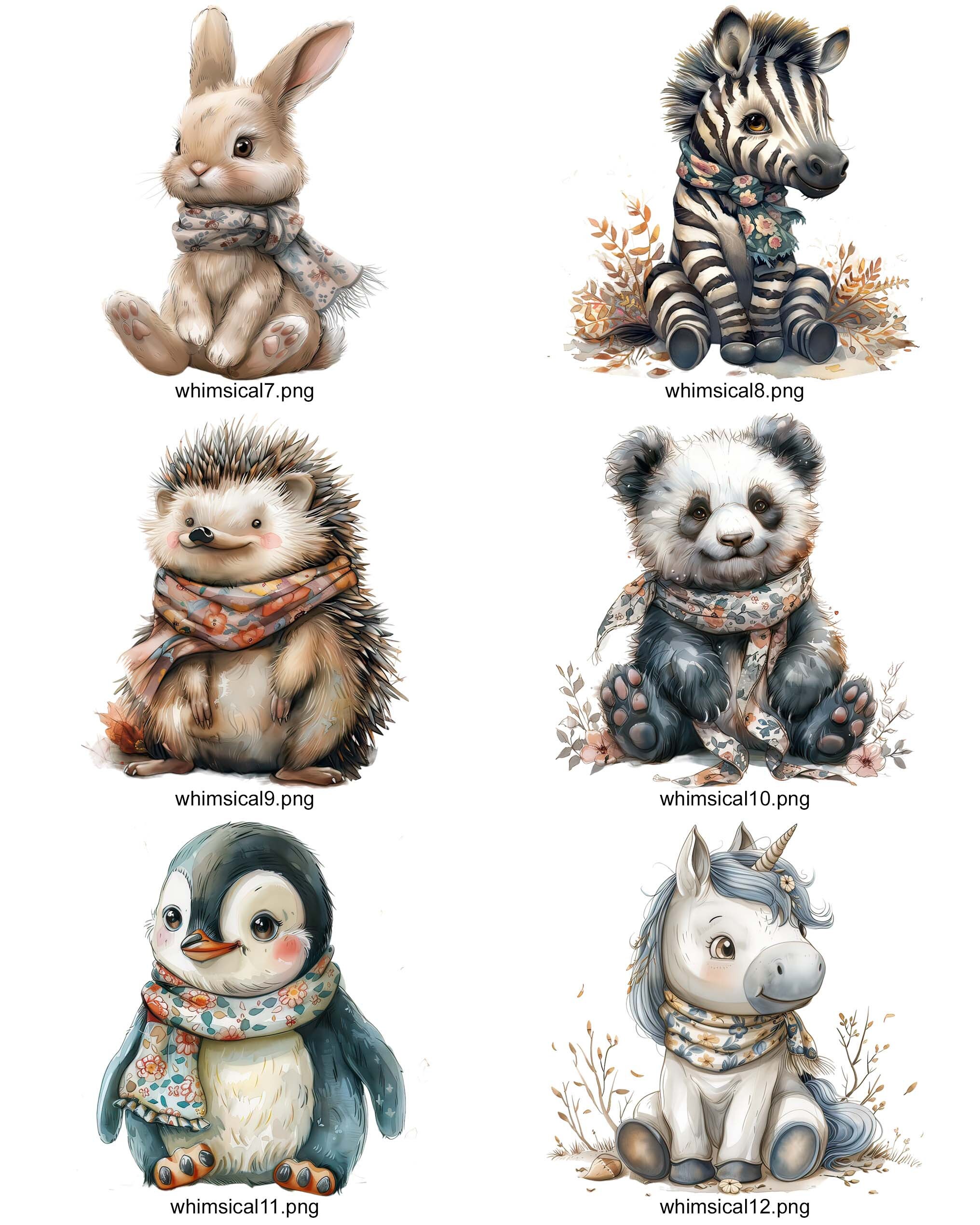 Nursery Wall Art, animals wall Prints, Nursery, baby's, child's bedroom gift boy or girl A4 - Image 8