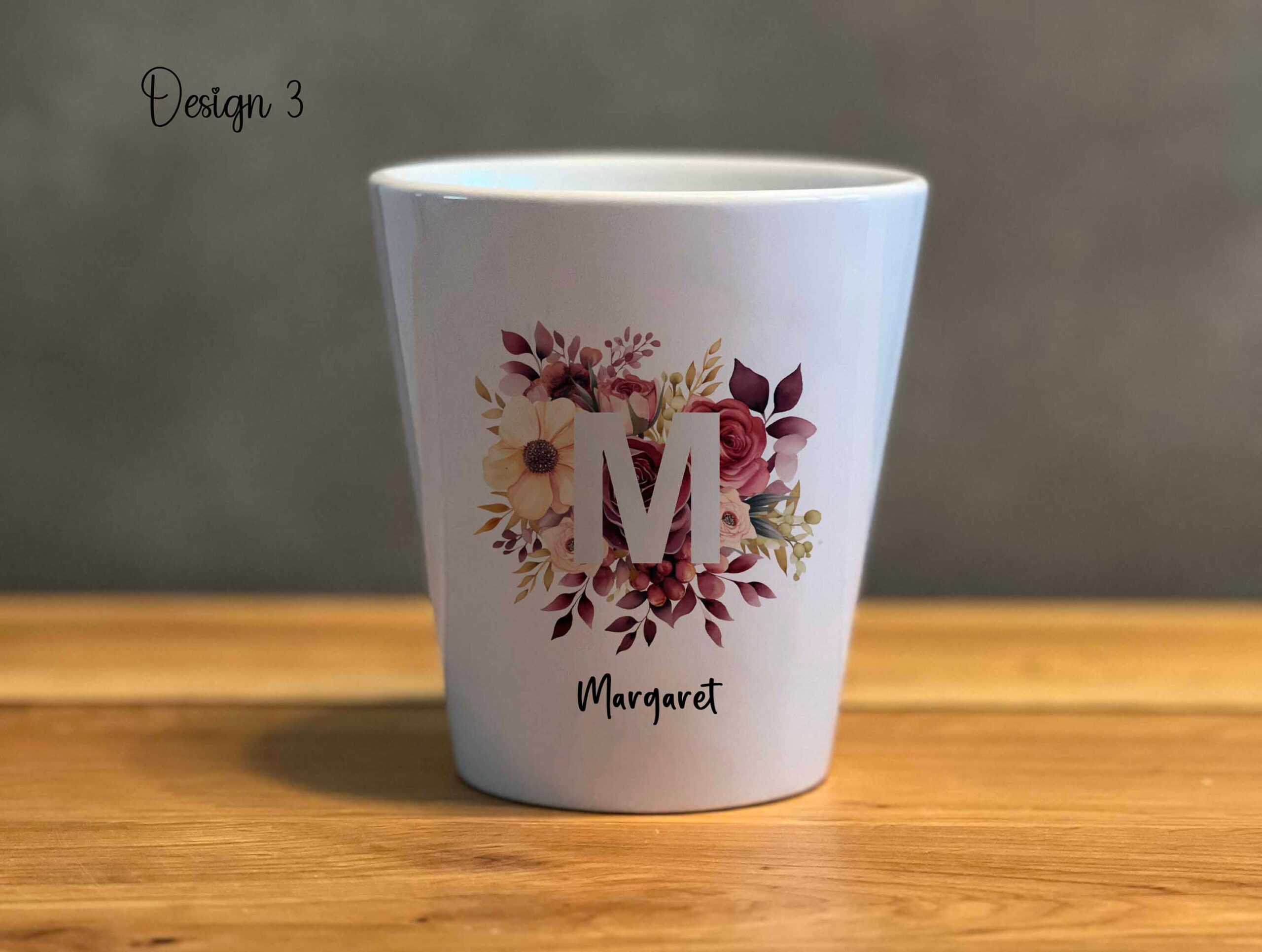Personalised Ceramic Flower Pot – Bespoke Floral Design New Home Gift - Image 6