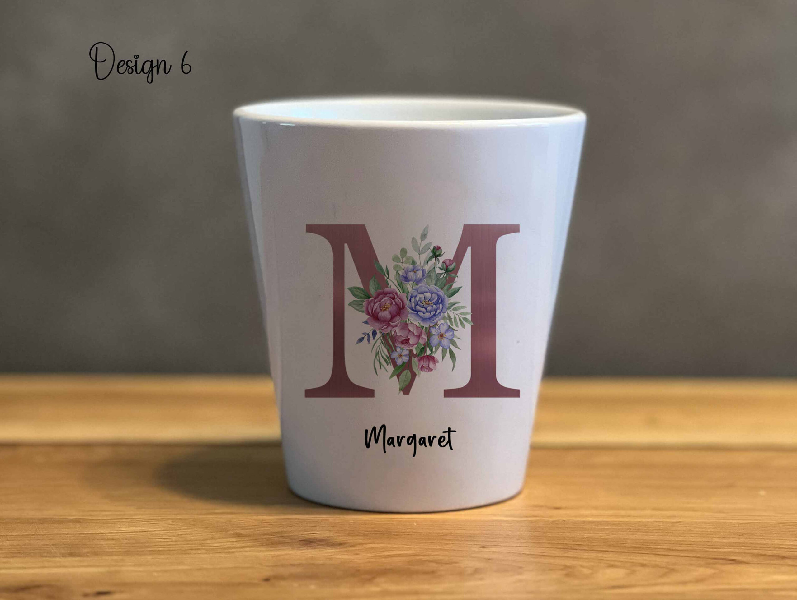 Personalised Ceramic Flower Pot – Bespoke Floral Design New Home Gift - Image 8