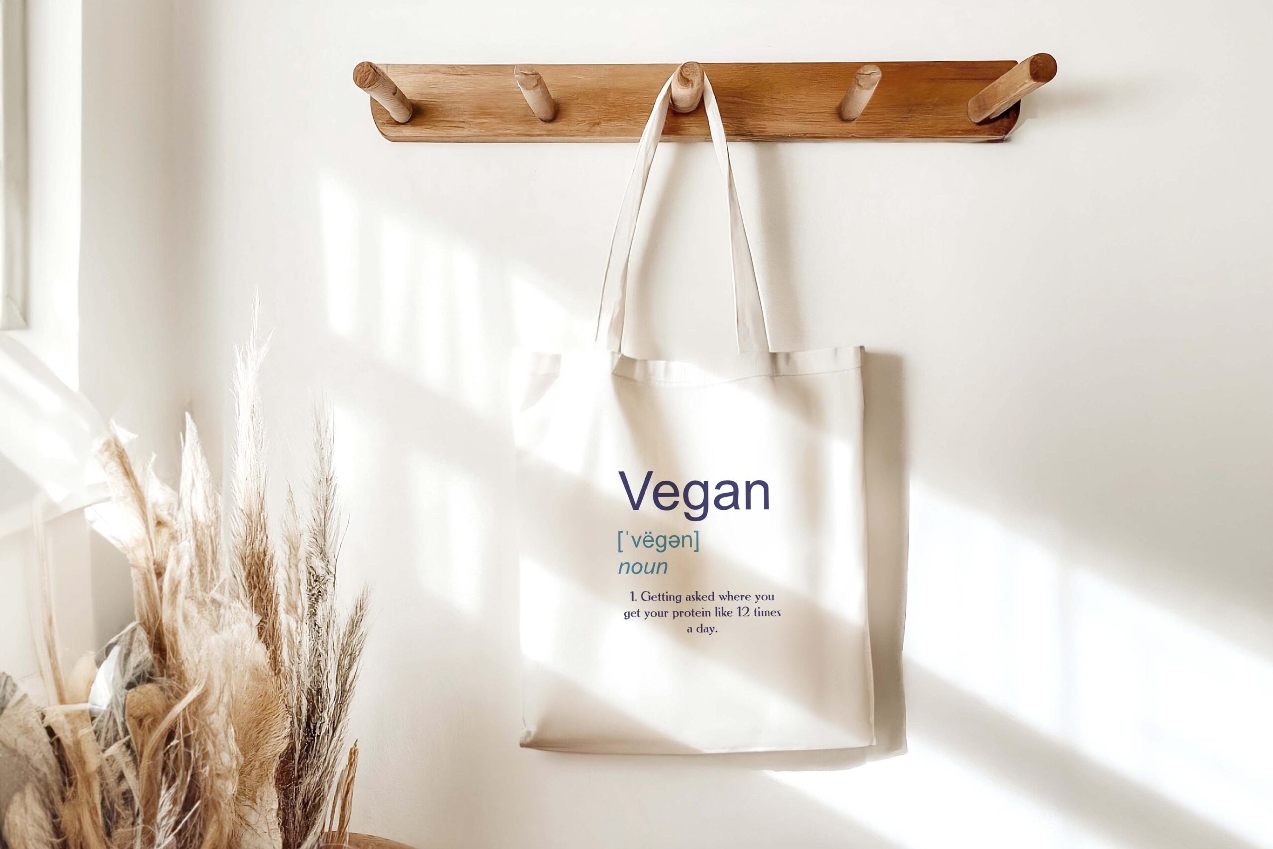 Personalised Canvas Tote Bag – Reusable Vegan Shopping Bag Gift for Him or Her - Image 4