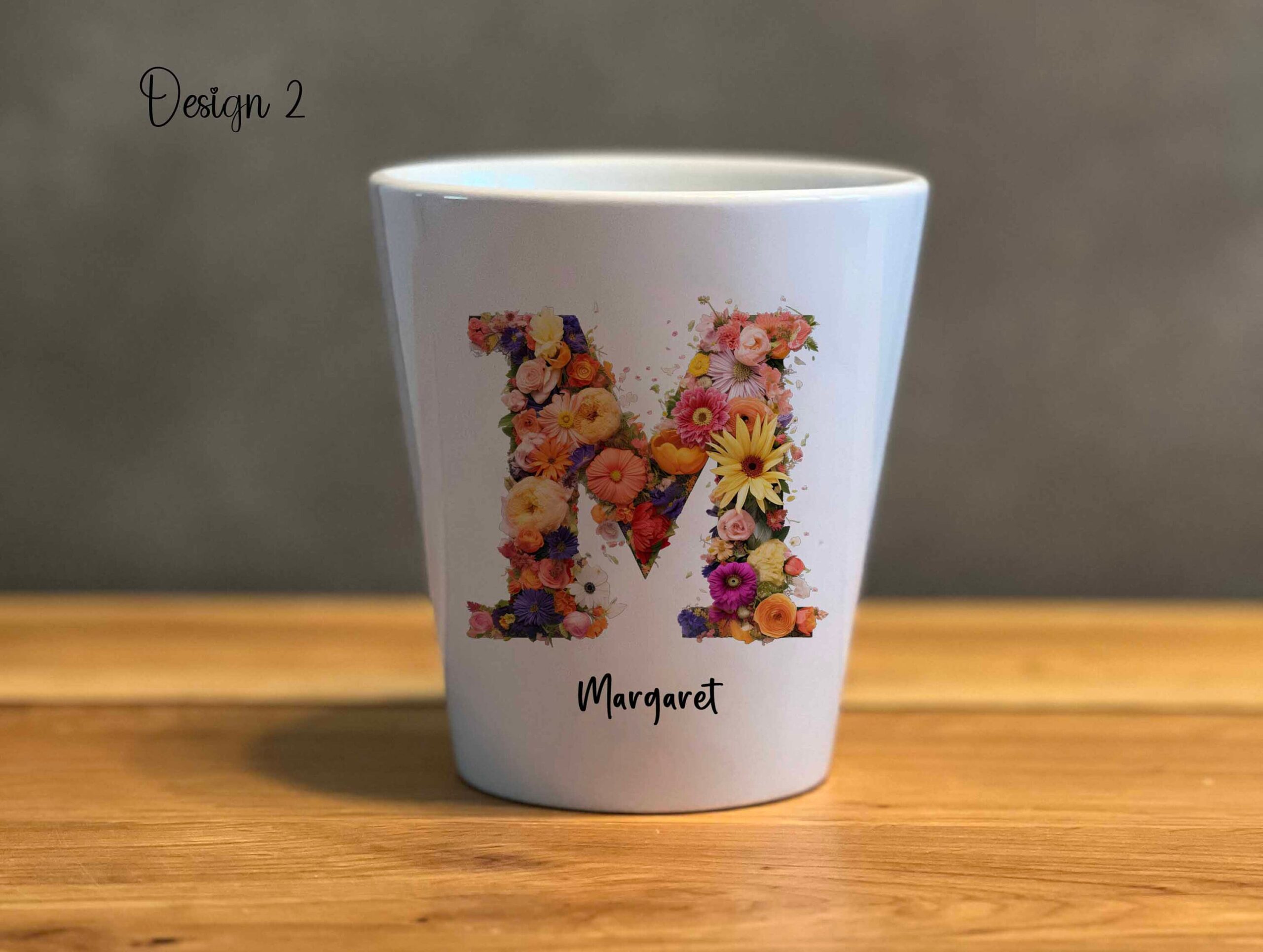 Personalised Ceramic Flower Pot – Bespoke Floral Design New Home Gift - Image 5