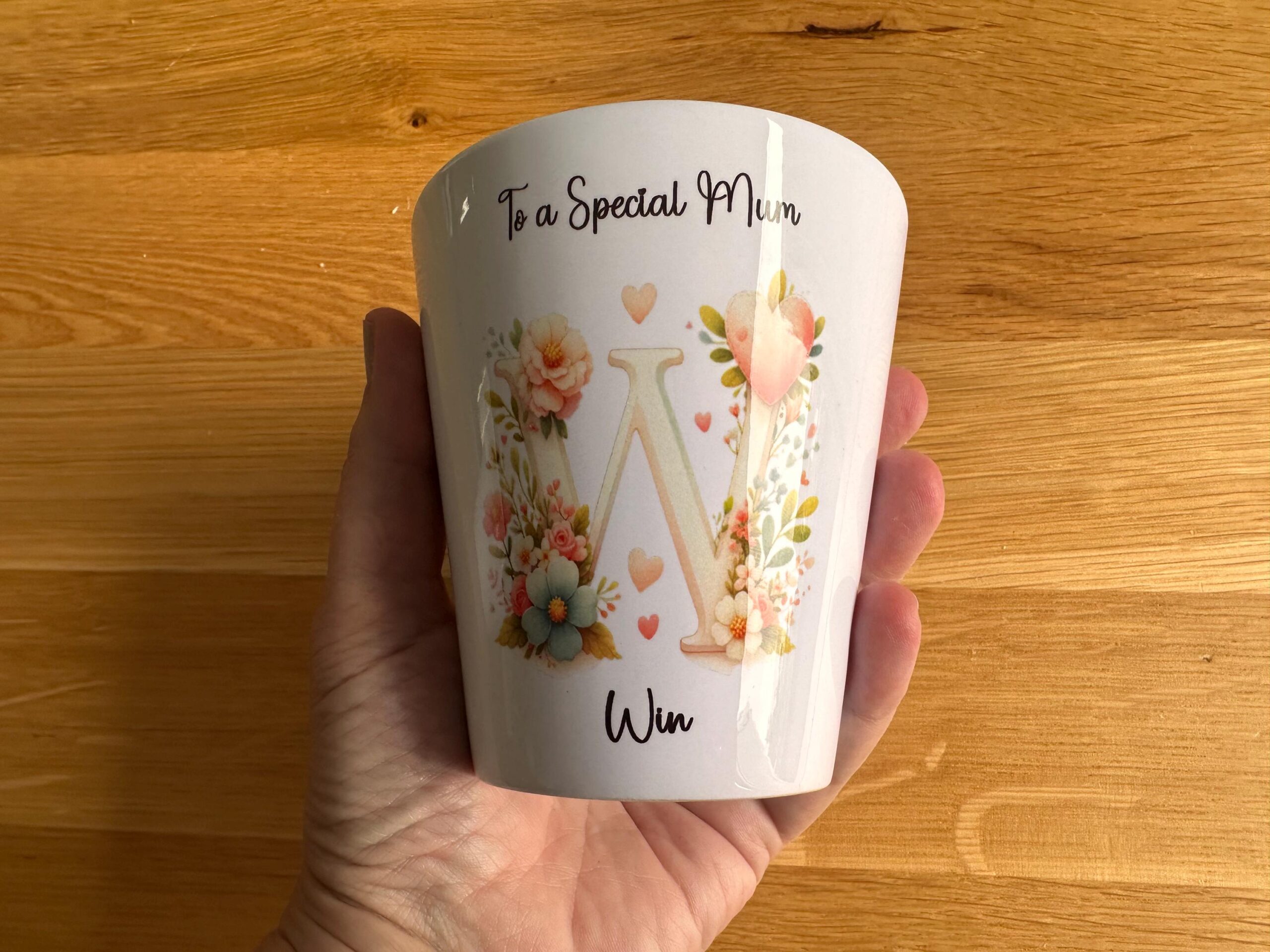 Personalised Ceramic Flower Pot – Bespoke Floral Design New Home Gift - Image 9
