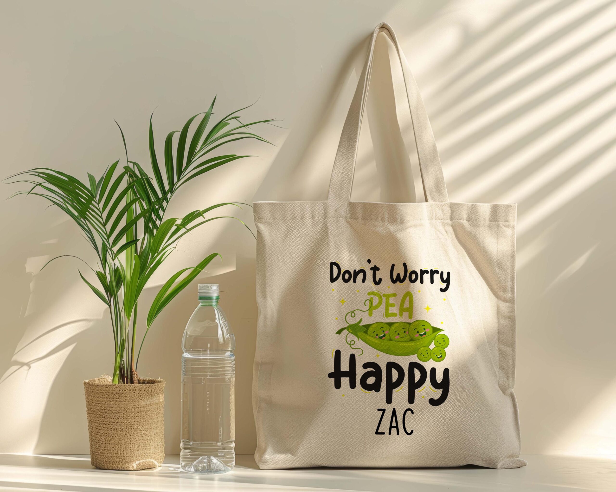 Personalised Canvas Tote Bag – Reusable Vegan Shopping Bag Gift for Him or Her - Image 7