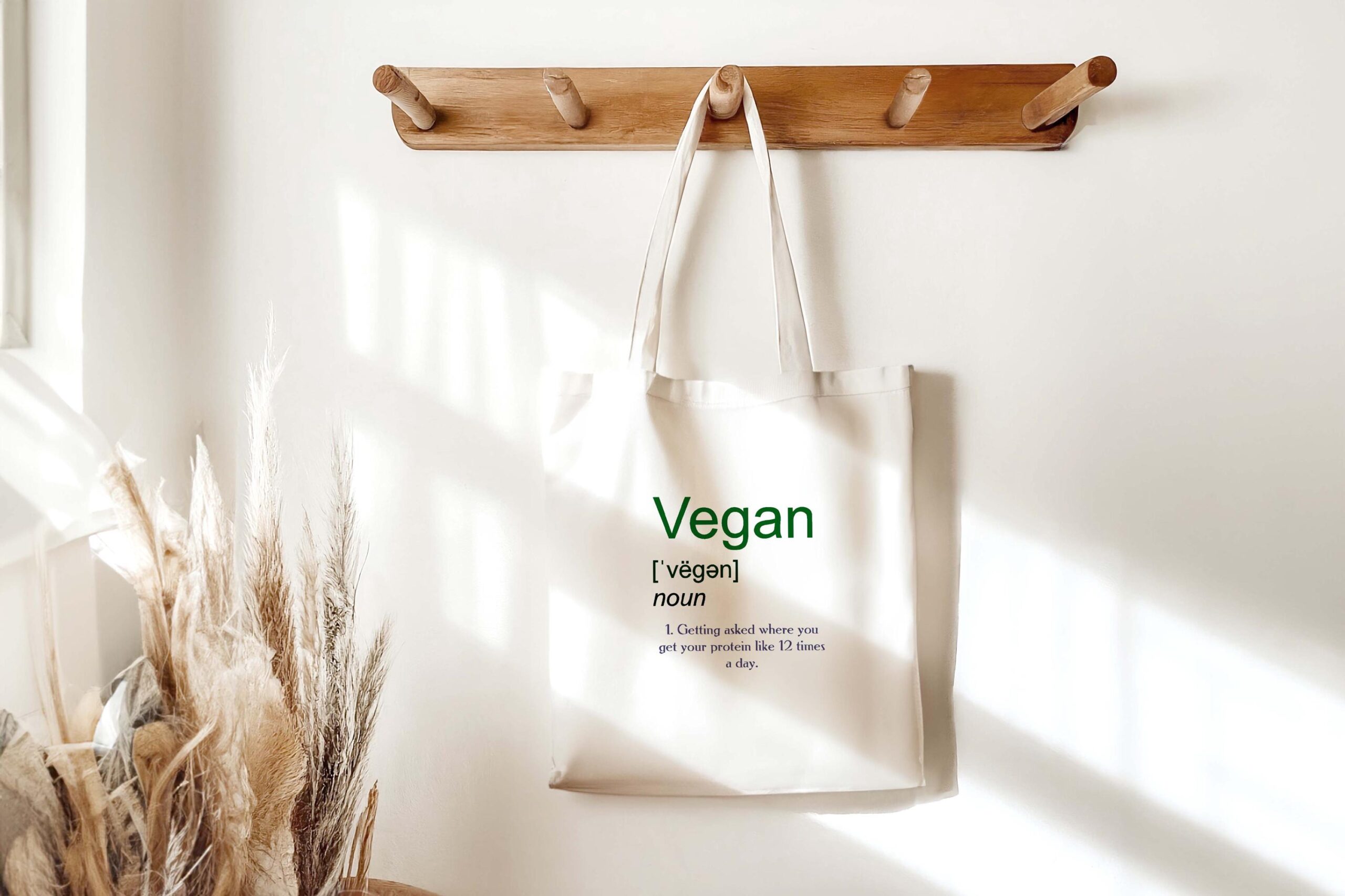 Personalised Canvas Tote Bag – Reusable Vegan Shopping Bag Gift for Him or Her - Image 6