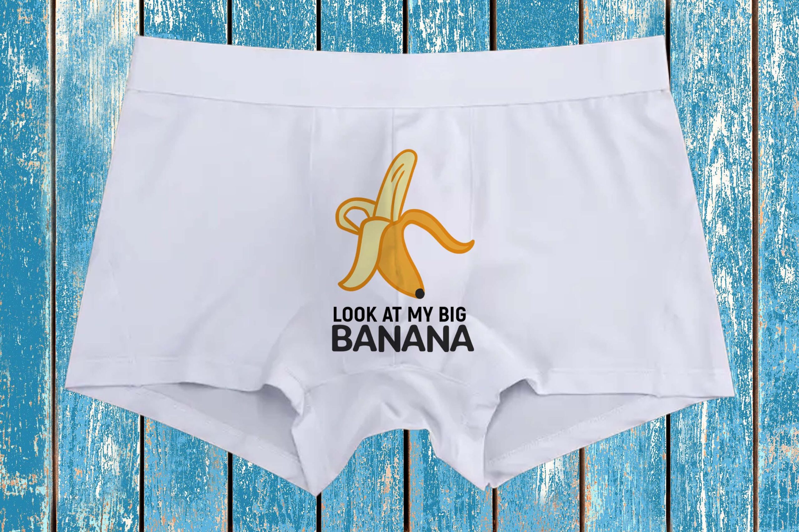 Personalised RUDE funny humour Boxers Underwear men's, pickle, banana - Image 8