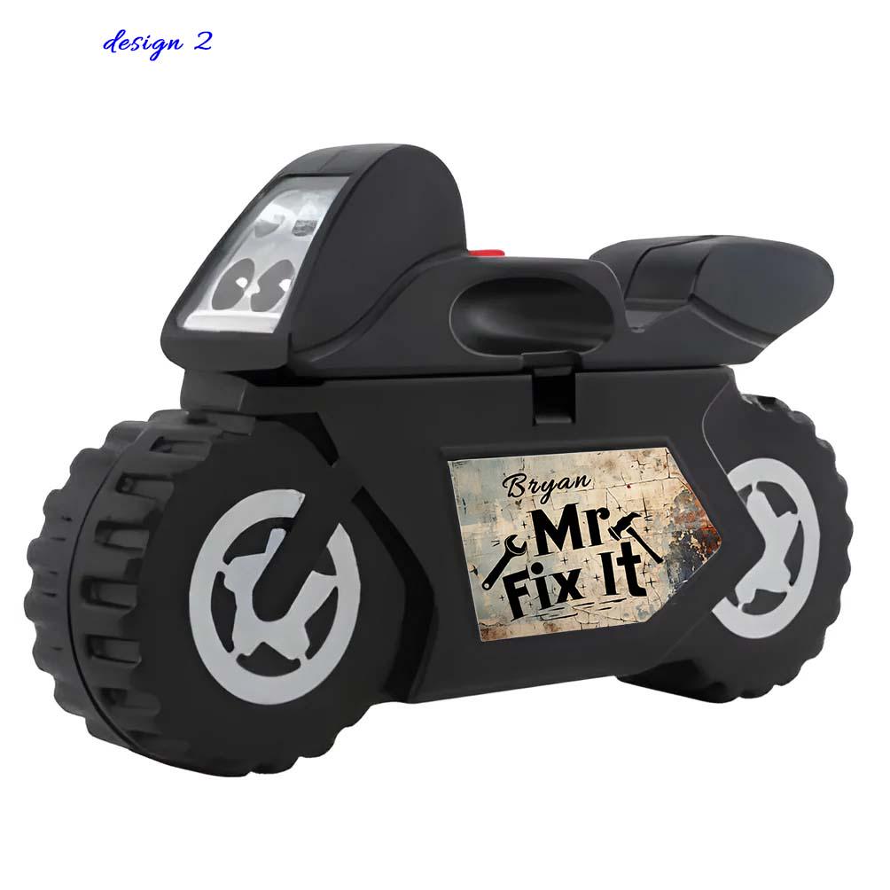 Personalised Motorcycle Tool Kit Set – Custom Compact Repair Tools with LED Torch - Image 6