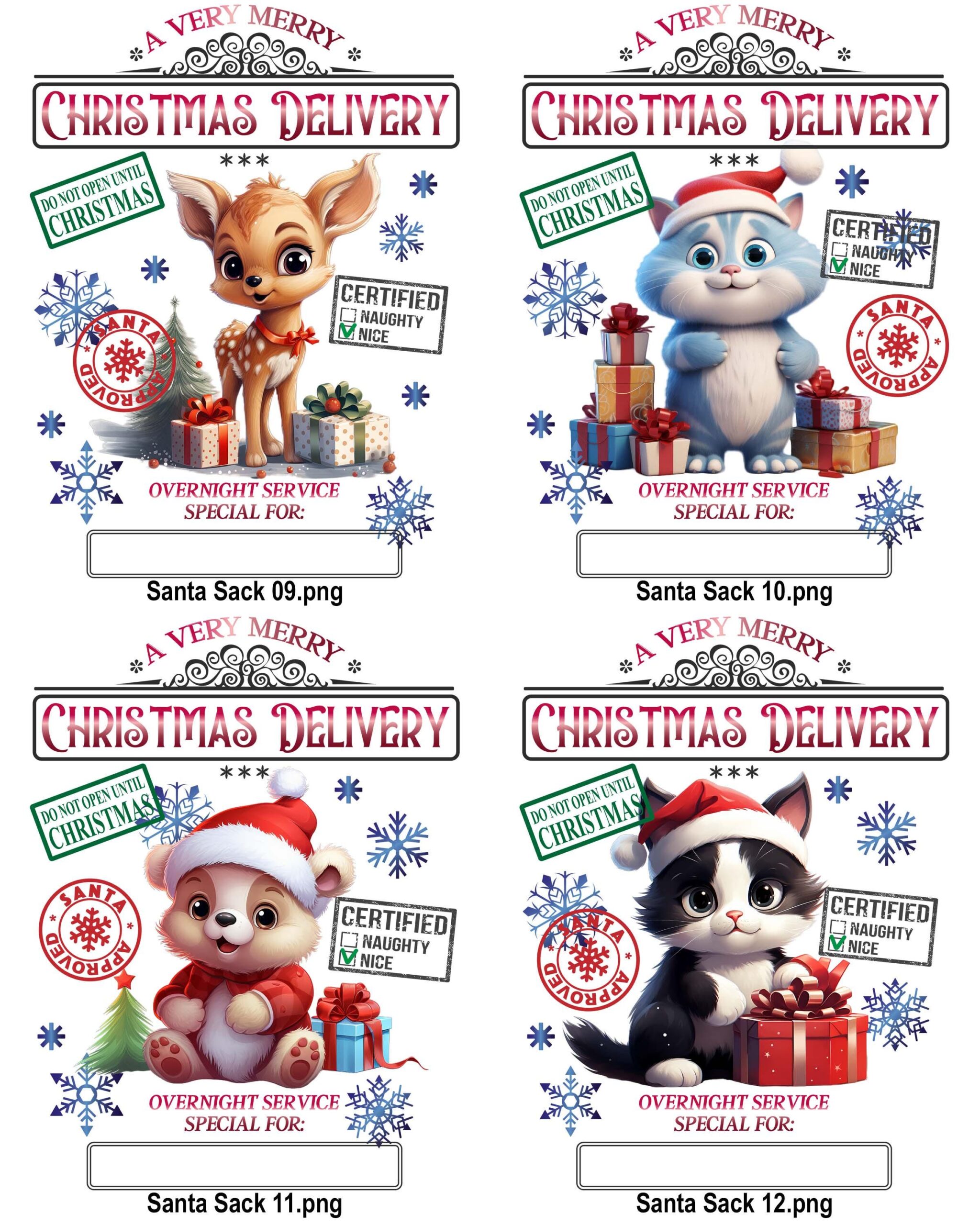 Personalised Christmas Santa Sack – Extra Large Kids Gift Bag – First Christmas Keepsake – Boys & Girls 48x68cm - Image 7