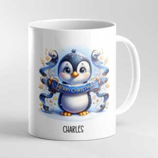 penguin mug