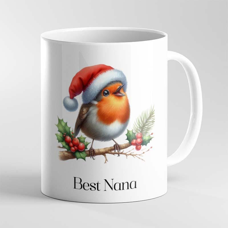 Personalised Christmas Robin Mug – Custom Merry Christmas Gift for Someone Special - Image 6