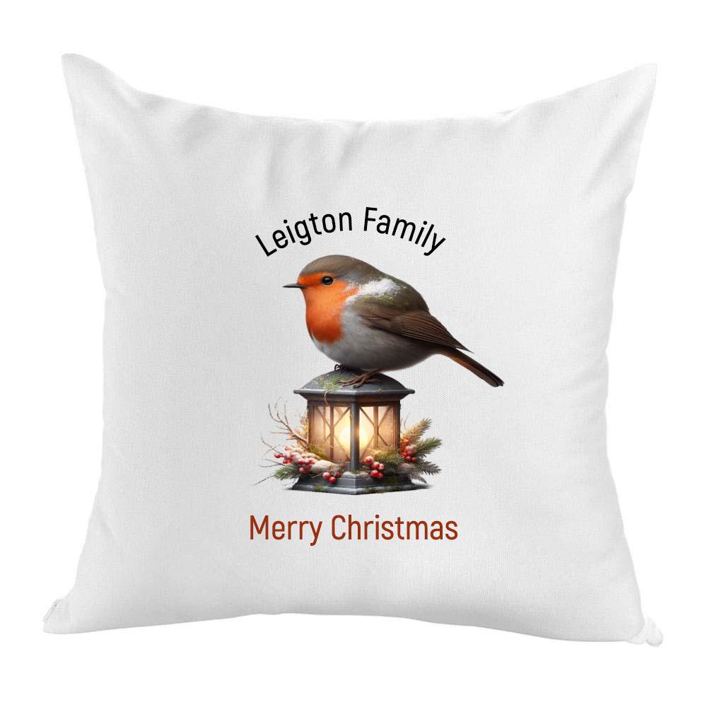 Christmas Robin | When Loved Ones Appear | Cushion Cover 40cm - Image 5