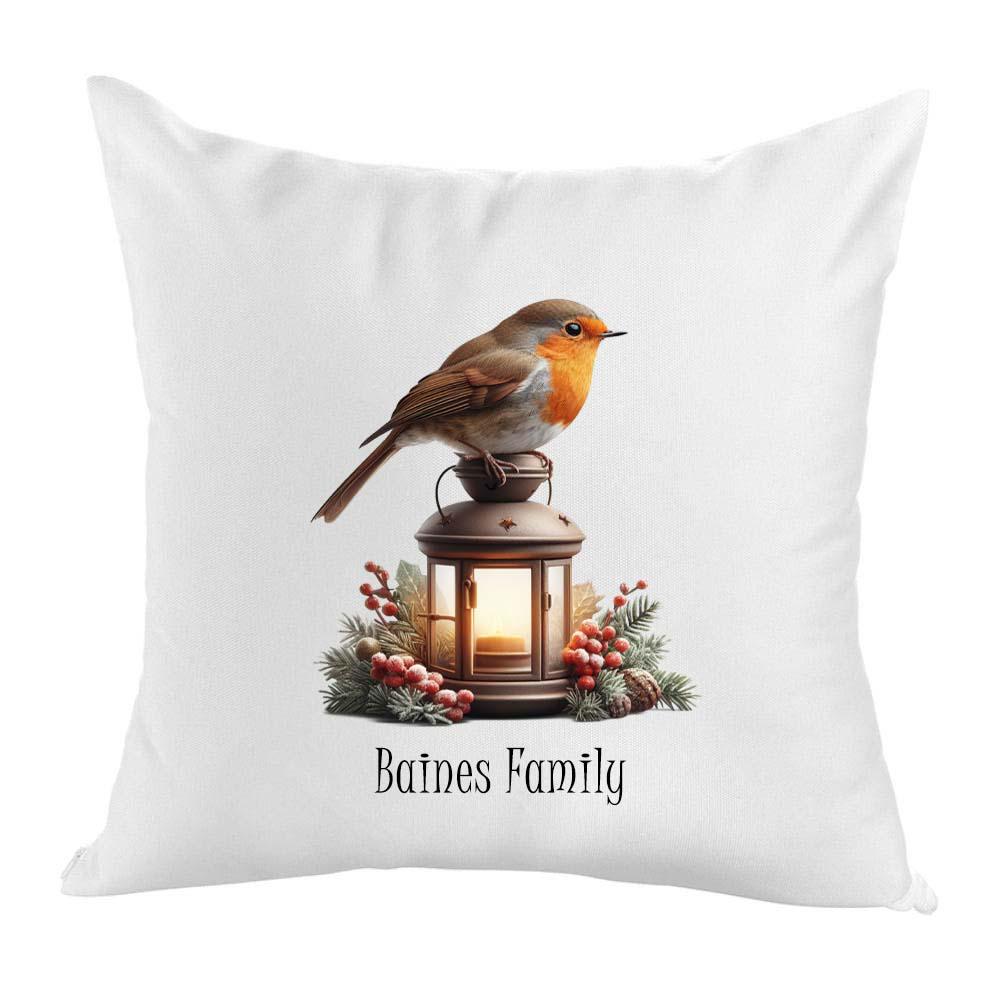 Christmas Robin | When Loved Ones Appear | Cushion Cover 40cm - Image 8