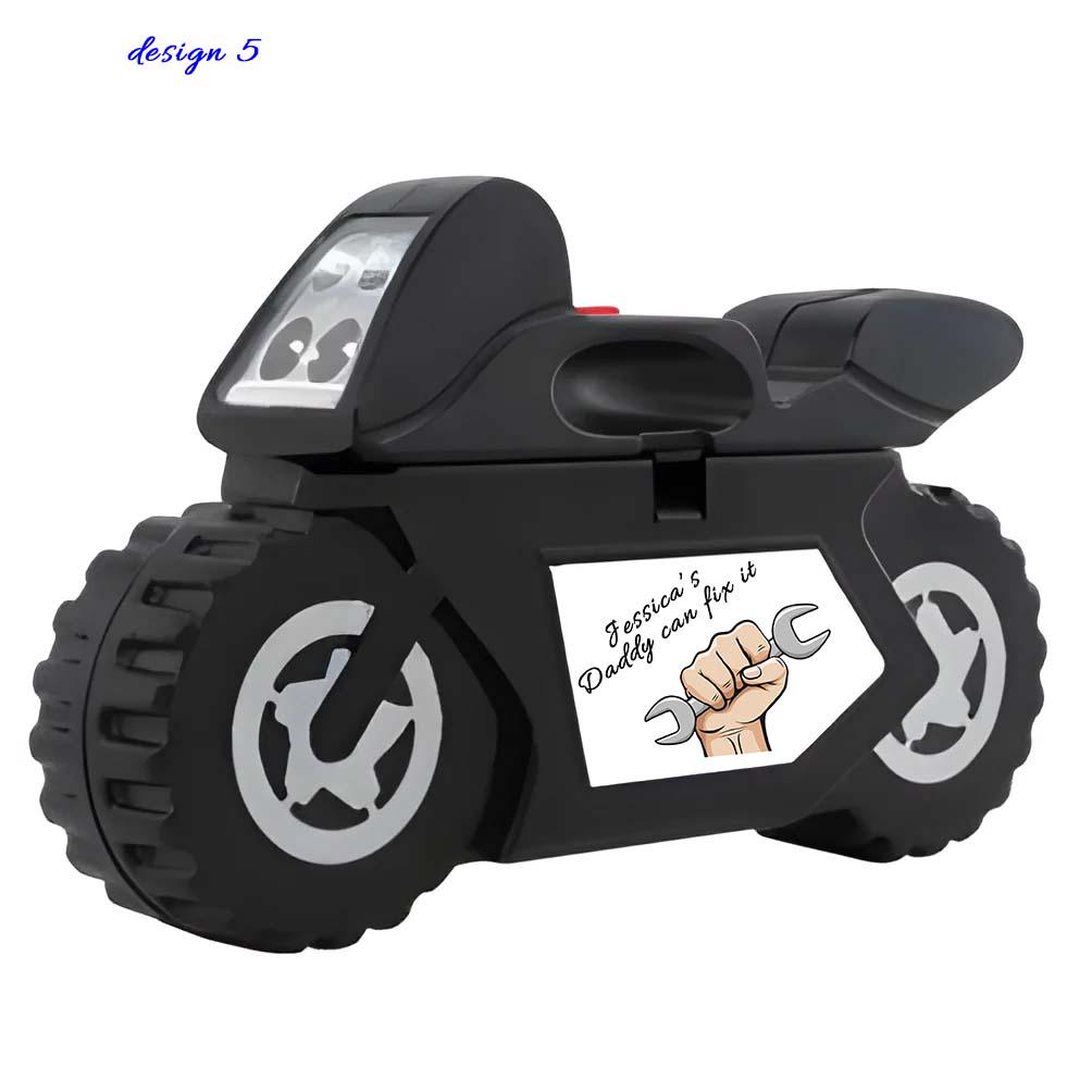 Personalised Motorcycle Tool Kit Set – Custom Compact Repair Tools with LED Torch - Image 4