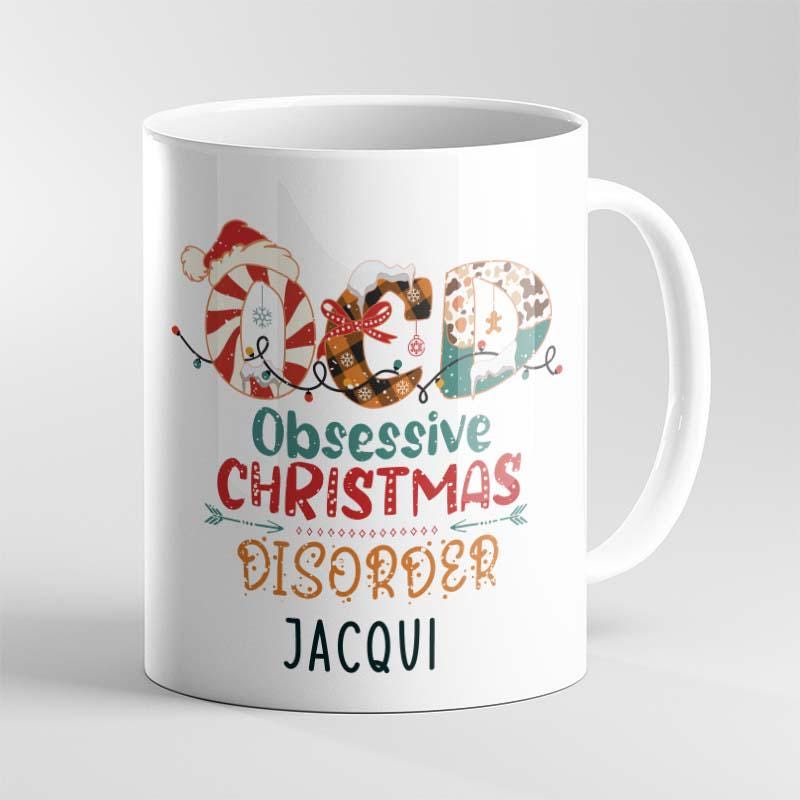 Personalised Funny Christmas Mug – Custom Ceramic 11oz Mug, His & Hers Xmas Gift, Best Mum, Dad or Friend Present - Image 3