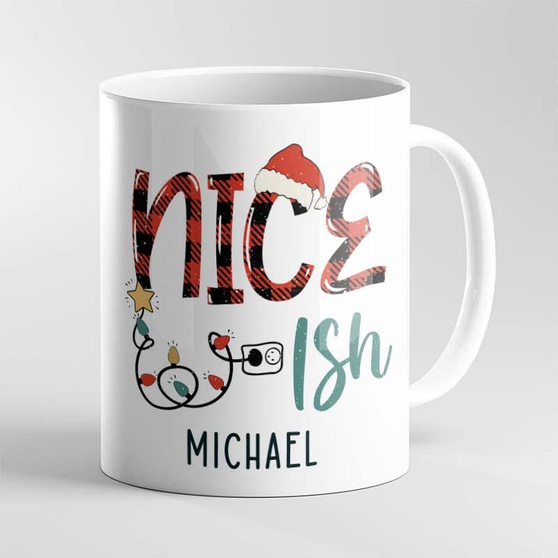 Personalised Funny Christmas Mug – Custom Ceramic 11oz Mug, His & Hers Xmas Gift, Best Mum, Dad or Friend Present - Image 6