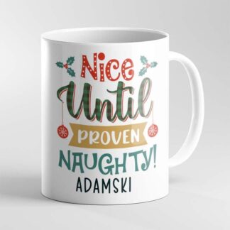 Personalised Mug humour, Christmas Ceramic 11oz mug, his/hers xmas, best mum, best dad, friend