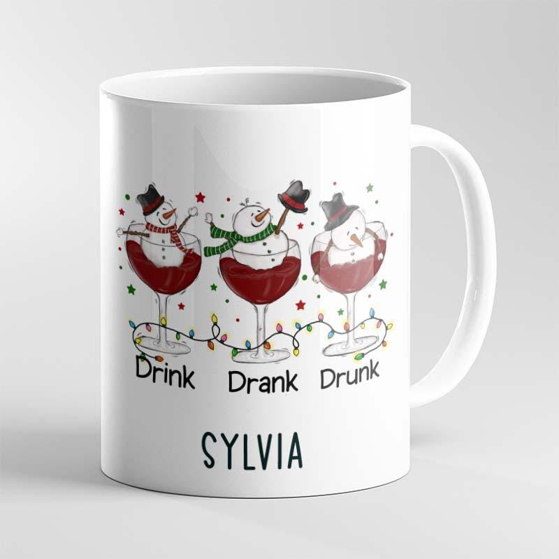 Personalised Funny Christmas Mug – Custom Ceramic 11oz Mug, His & Hers Xmas Gift, Best Mum, Dad or Friend Present - Image 9