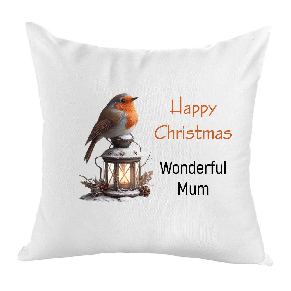 Christmas Robin | When Loved Ones Appear | Cushion Cover 40cm - Image 3
