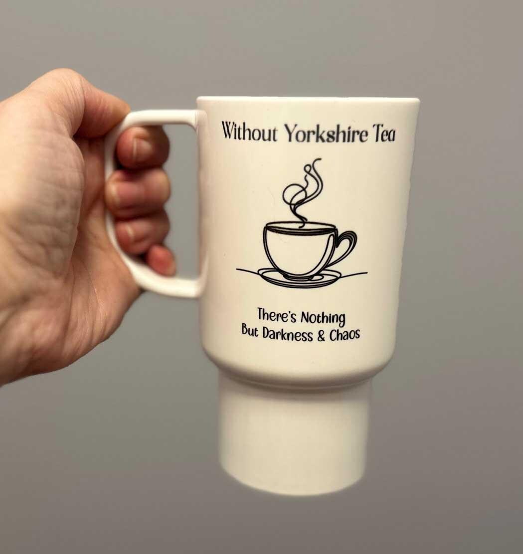 Personalised Travel Mug – Custom Photo or Text 14oz Polymer Cup mug - Image 7