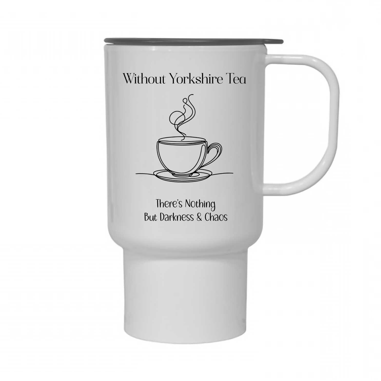 Personalised Travel Mug – Custom Photo or Text 14oz Polymer Cup mug - Image 2