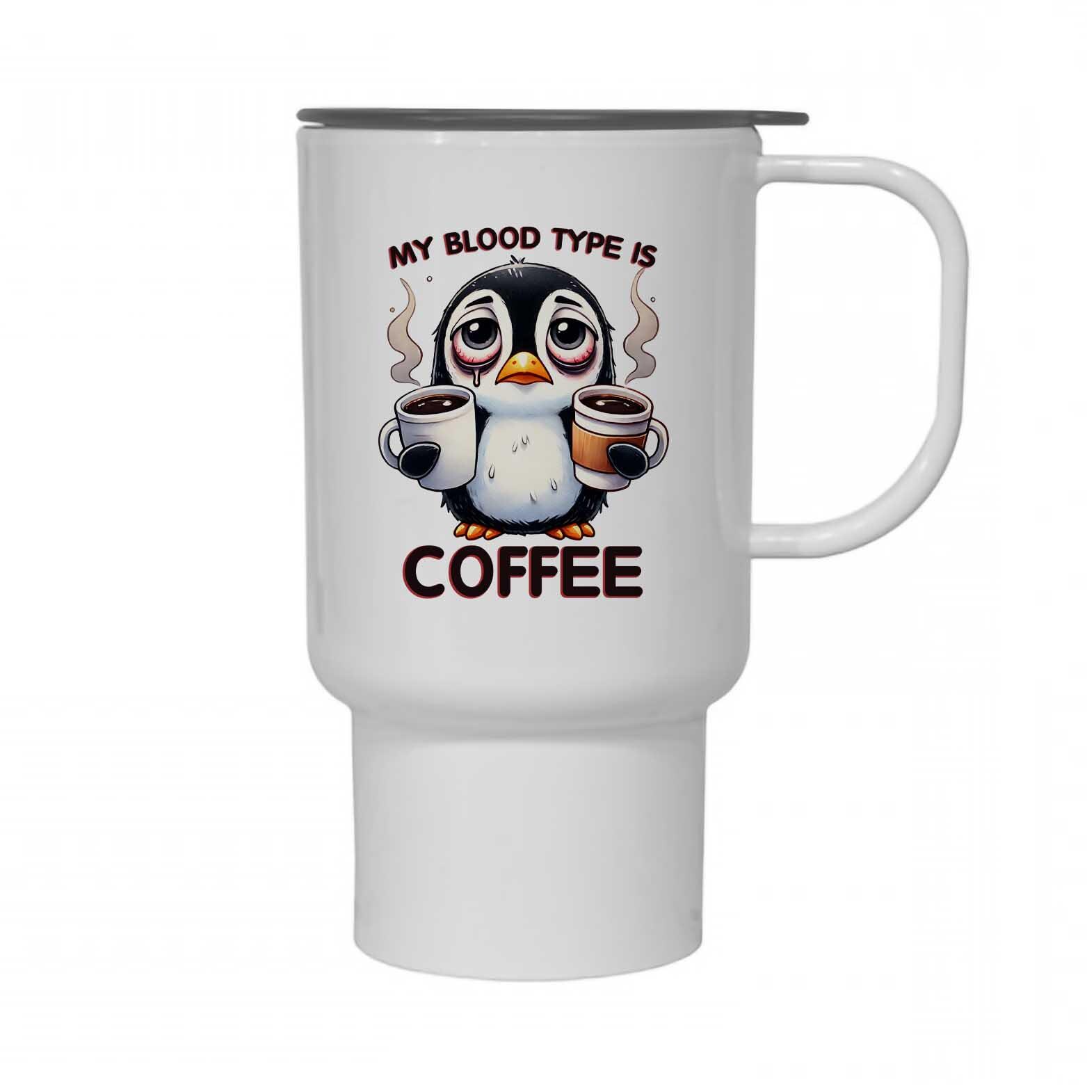 Personalised Travel Mug – Custom Photo or Text 14oz Polymer Cup mug - Image 8