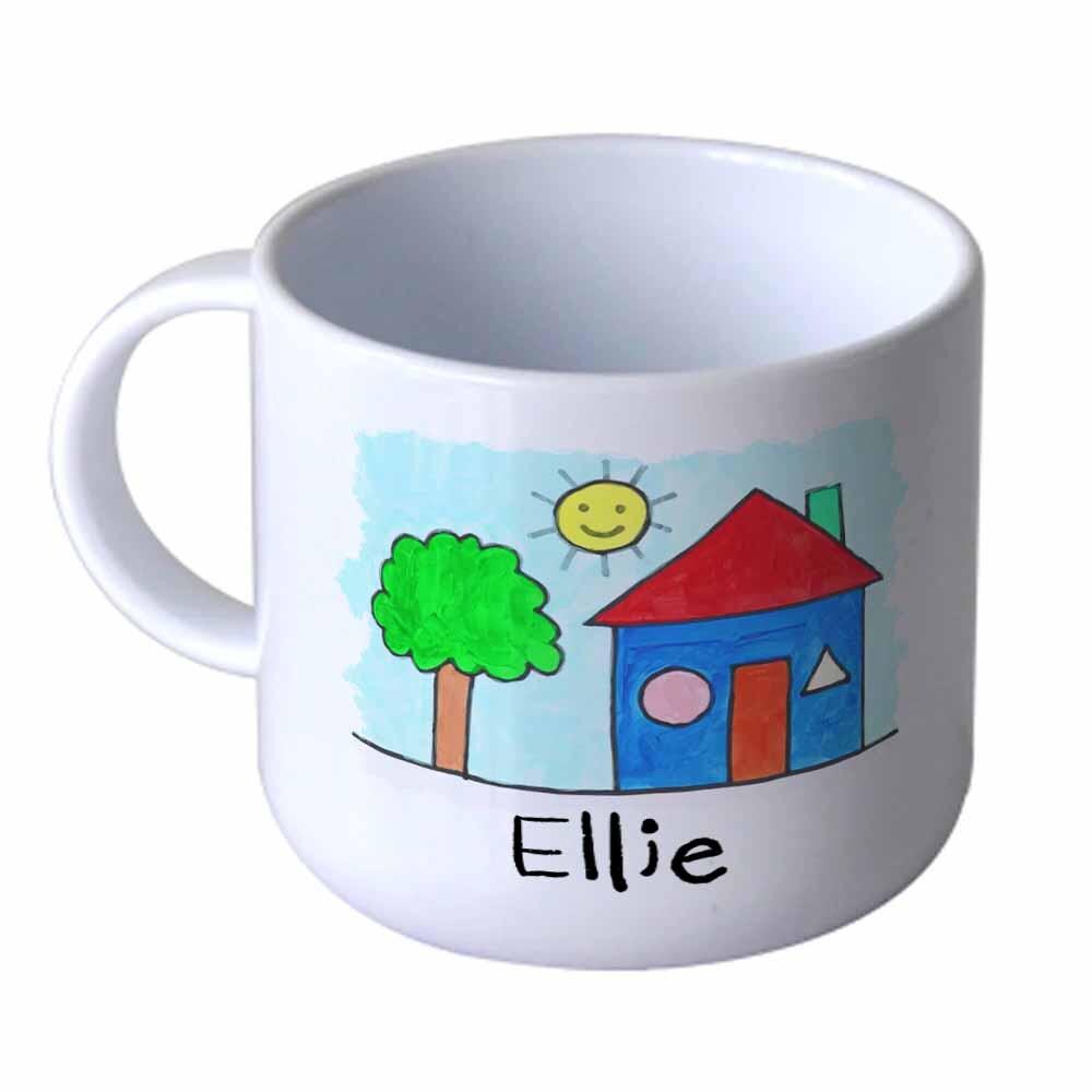 Personalised Kids Plate with Child's Drawing | Custom Dinnerware Set | Kids Artwork Plate | Unique Gift for Children - Image 5