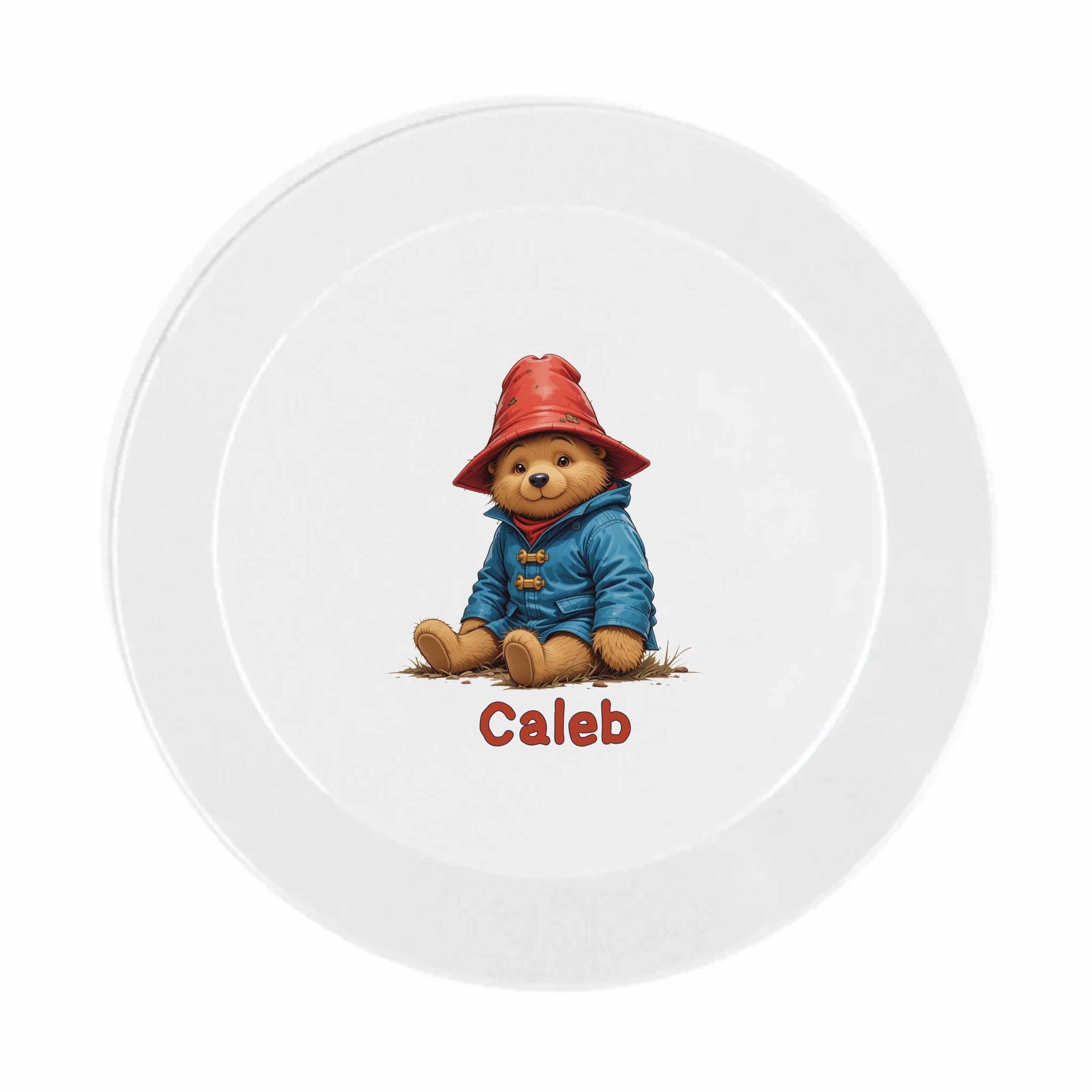 Personalised Kids Bear Dinner Set - Image 2