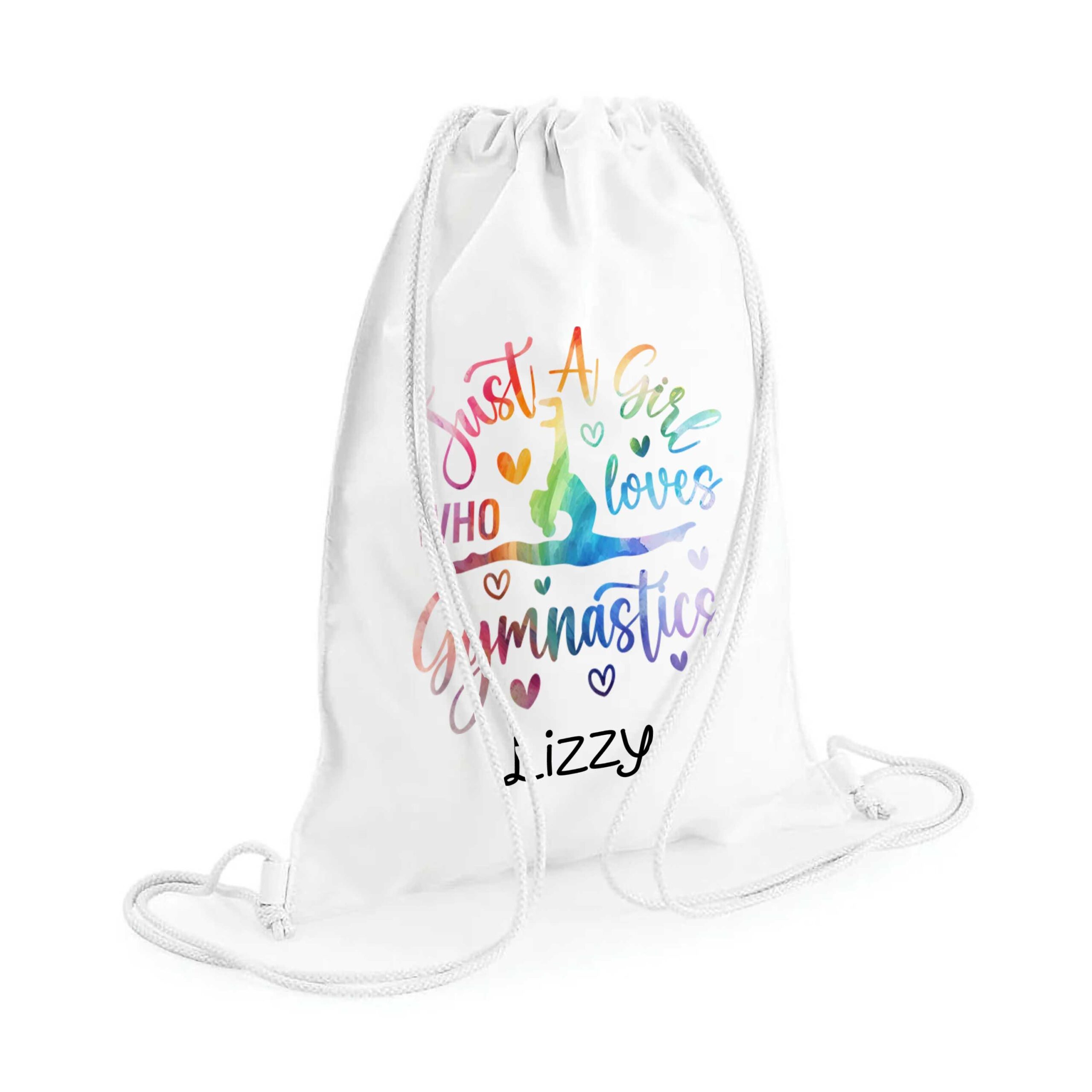 Personalised Gymnastics Bag & Notebook Set – Custom Name Gift for Girls, Gymnast Team Present, Dance & Sports Gift - Image 5