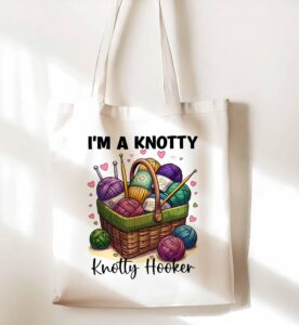 personalised crochet bags